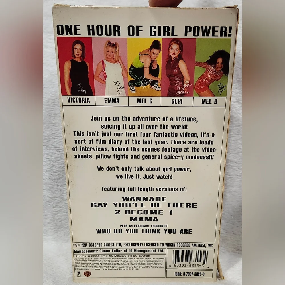 Spice Girls music videos on VHS - Picture 3 of 9